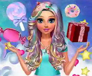 Katie's Candy Look — безкоштовна онлайн гра