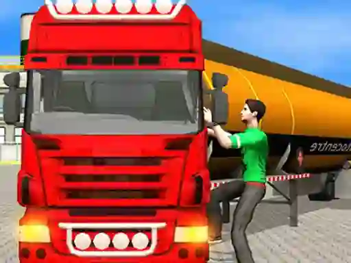 Oil Tanker Transporter Truck Simulator — безкоштовна онлайн гра