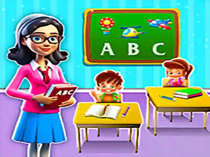 Kindergarten School Teacher — безкоштовна онлайн гра