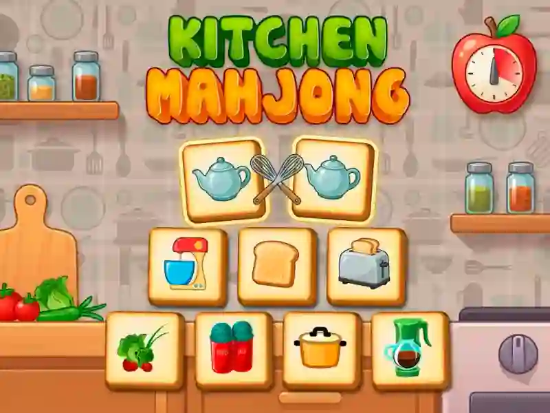 Kitchen mahjong — безкоштовна онлайн гра