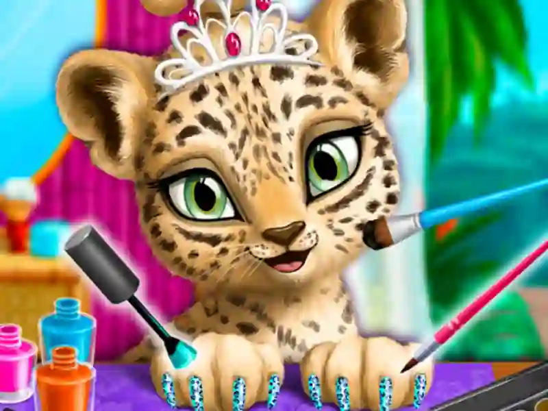 Jungle Animal Hair Salon — безкоштовна онлайн гра