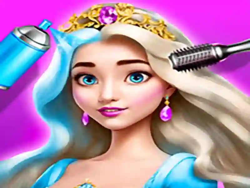 Princess Hair & Makeup Salon — безкоштовна онлайн гра