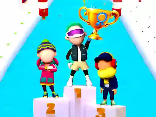 Fun Race On Ice — безкоштовна онлайн гра