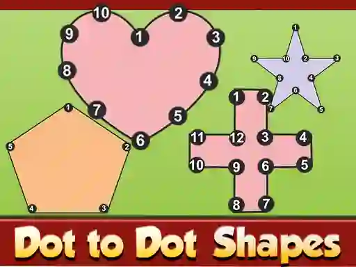 Dot To Dot Shapes — безкоштовна онлайн гра