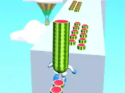 Watermelon Run 3d — безкоштовна онлайн гра