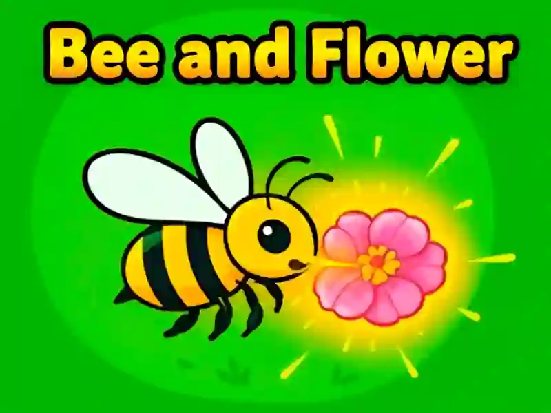 Bee and Flower — безкоштовна онлайн гра