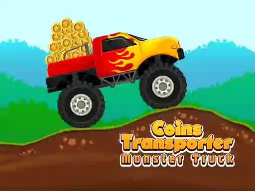 Coins Transporter Monster Truck — безкоштовна онлайн гра