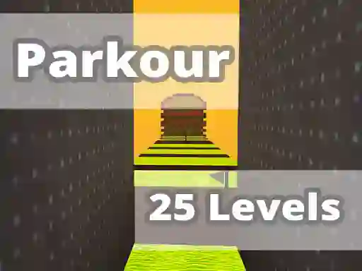 Parkour 25 Levels — безкоштовна онлайн гра