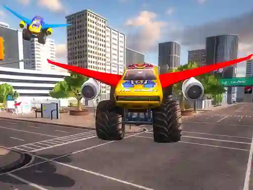 Real Flying Truck Simulator 3d — безкоштовна онлайн гра