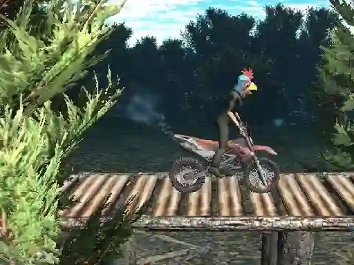 Bike Trial Xtreme Forest — безкоштовна онлайн гра