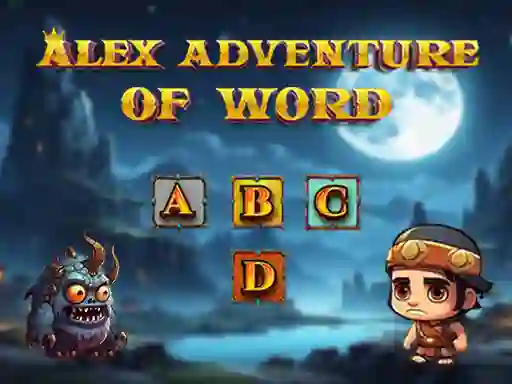 Alex Adventure of Word — безкоштовна онлайн гра