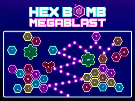 Hex bomb Megablast — безкоштовна онлайн гра