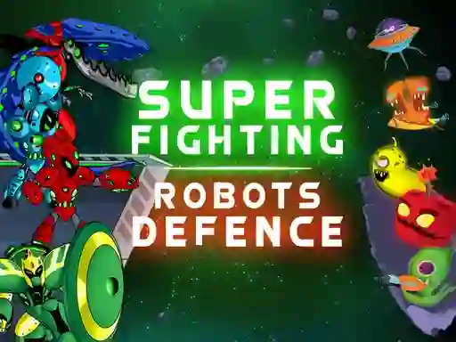 Super Fighting Robots Defense — безкоштовна онлайн гра