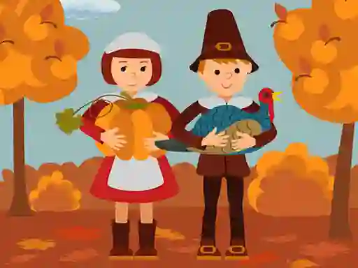 Thanksgiving Jigsaw — безкоштовна онлайн гра