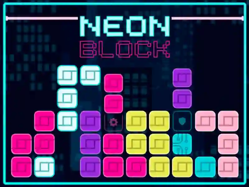 Neon Block — безкоштовна онлайн гра