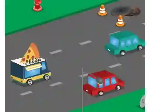 Food Rush Traffic — безкоштовна онлайн гра