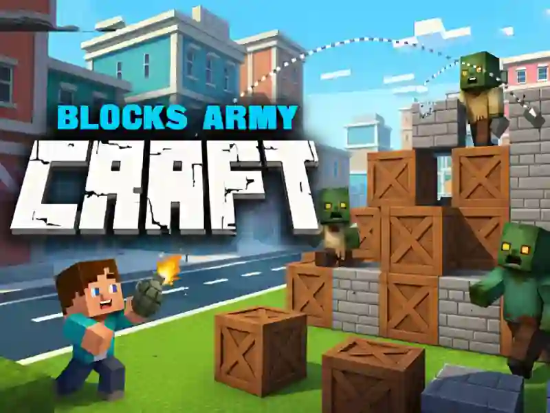 Blocks Army Craft — безкоштовна онлайн гра