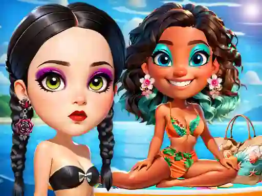 Wave Chic Ocean Fashion Frenzy — безкоштовна онлайн гра