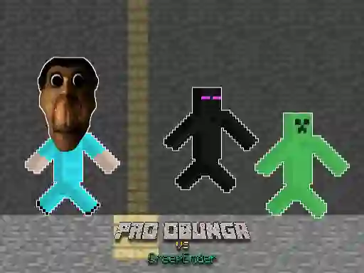 Pro Obunga vs CreepEnder — безкоштовна онлайн гра