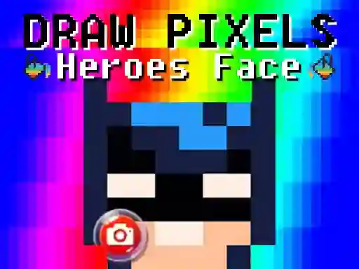 Draw Pixels Heroes Face — безкоштовна онлайн гра