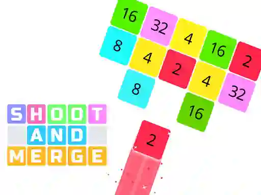 Shoot And Merge The Numbers — безкоштовна онлайн гра