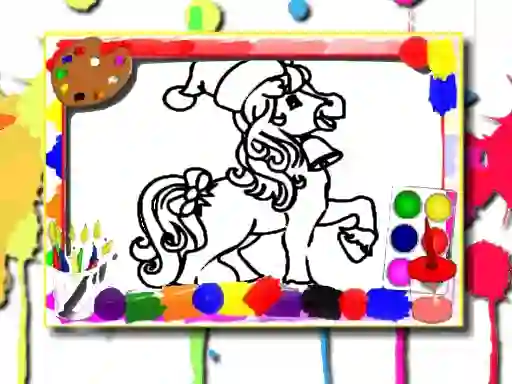 Horse Coloring Book — безкоштовна онлайн гра