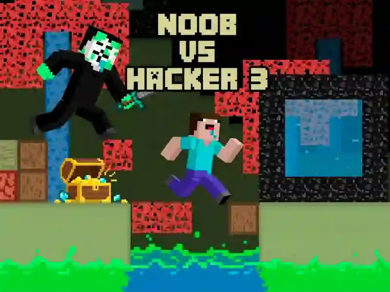 Noob vs Hacker — безкоштовна онлайн гра