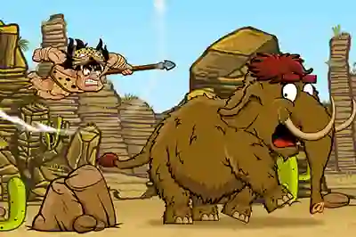 Caveman Hunt — безкоштовна онлайн гра