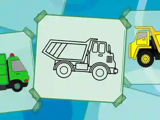 Truck Coloring Book — безкоштовна онлайн гра