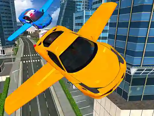 Flying Car Simulator 3D — безкоштовна онлайн гра