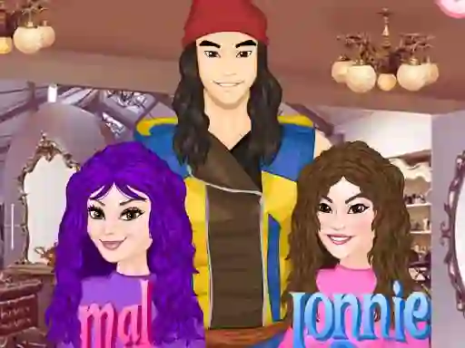 Descendants Hair Salon — безкоштовна онлайн гра