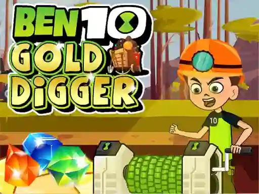 Ben 10 Gold Digger — безкоштовна онлайн гра