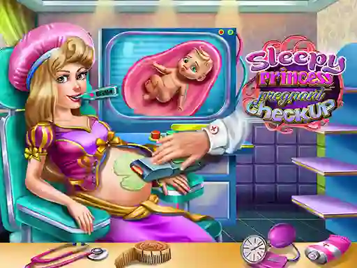 Sleepy Princess Pregnant Check Up — безкоштовна онлайн гра