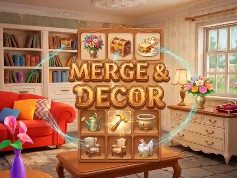 Merge & Decor — безкоштовна онлайн гра