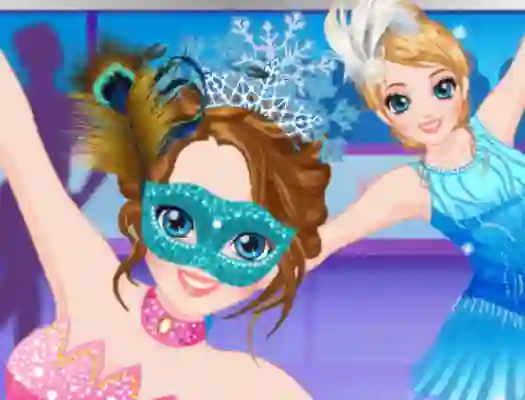 Ice Skater Princess Dressup — безкоштовна онлайн гра