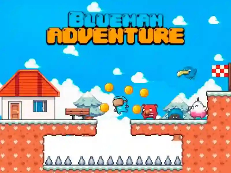 Blueman Adventure — безкоштовна онлайн гра