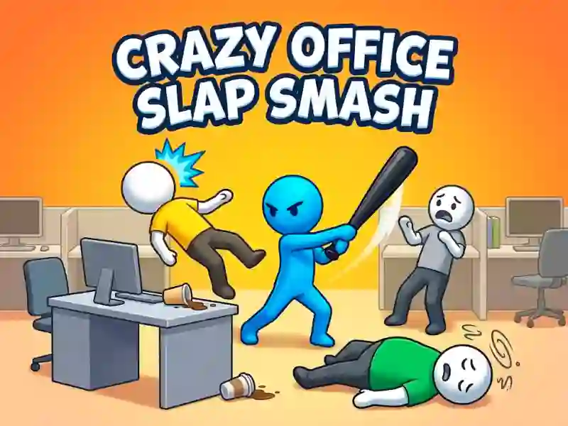 Crazy Office Slap Smash — безкоштовна онлайн гра