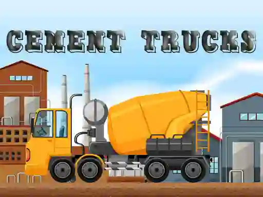 Cement Trucks Hidden Objects — безкоштовна онлайн гра