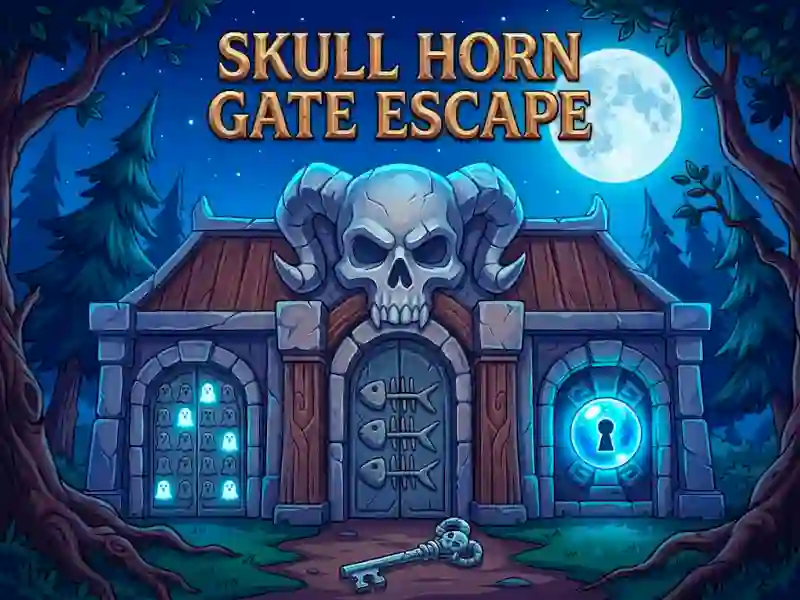 Skull Horn Gate Escape — безкоштовна онлайн гра