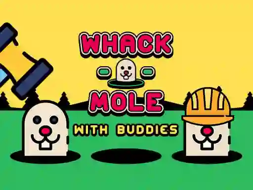 Whack A Mole With Buddies — безкоштовна онлайн гра