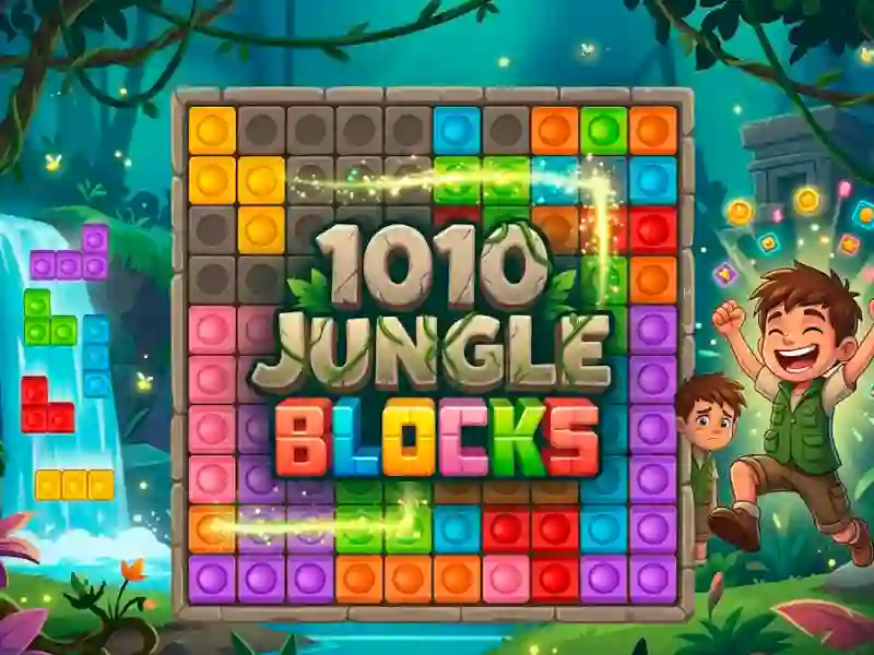 1010 Jungle Blocks — безкоштовна онлайн гра