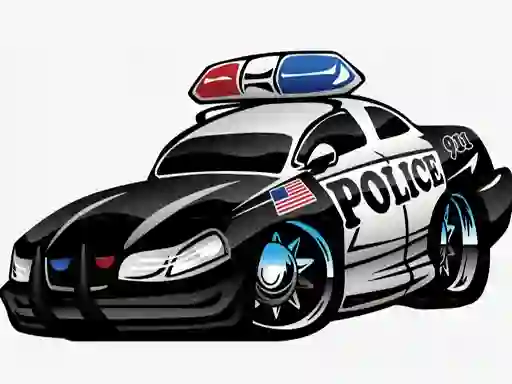 Police Cars Memory — безкоштовна онлайн гра