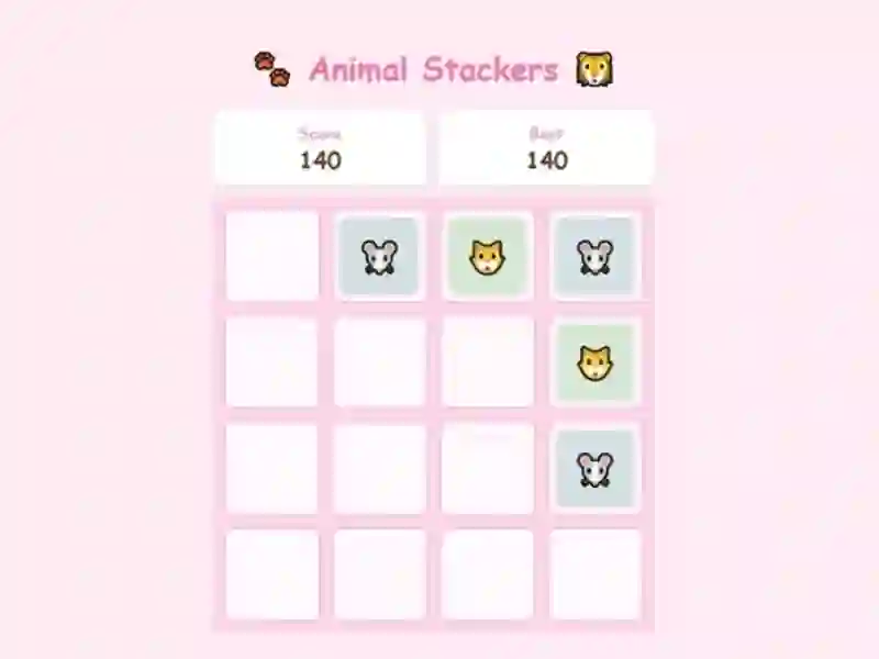Animal Stackers — безкоштовна онлайн гра