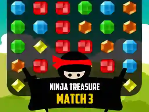 Ninja Treasure Match 3 — безкоштовна онлайн гра
