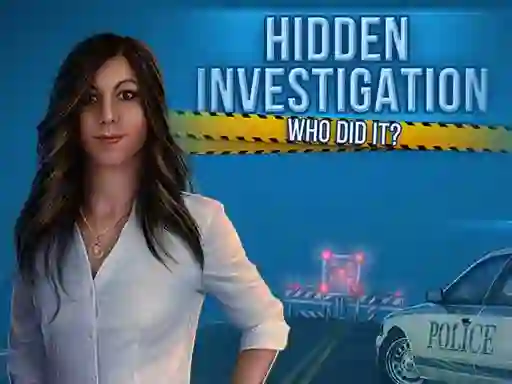 Hidden Investigation: Who Did It — безкоштовна онлайн гра