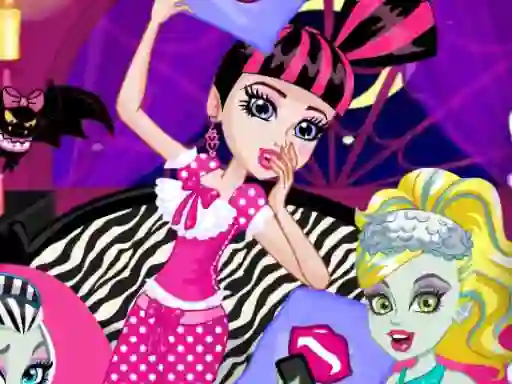 Monster Slumber Party Funny Faces — безкоштовна онлайн гра