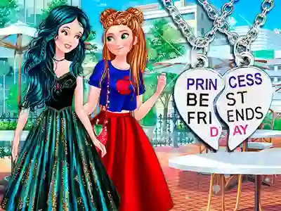 Princess Best Friends Day — безкоштовна онлайн гра