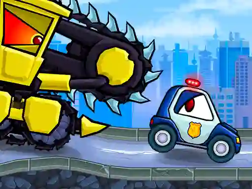 Car Eats Car Evil Cars — безкоштовна онлайн гра