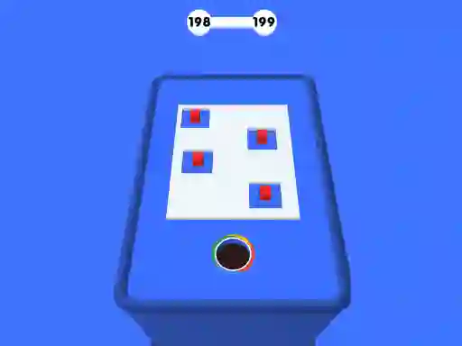 Hole 3d Color Block Game — безкоштовна онлайн гра