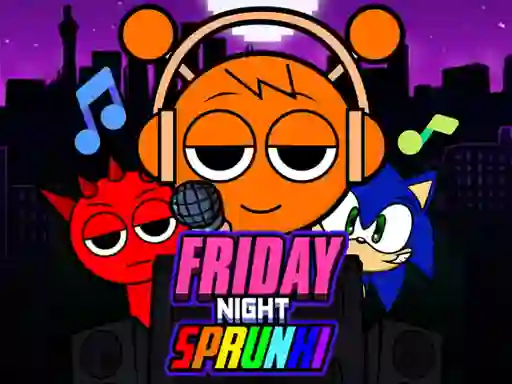 Friday Night Sprunki — безкоштовна онлайн гра